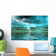 storm in the ocean Wall Mural