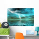 storm in the ocean Wall Mural