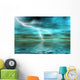 storm in the ocean Wall Mural
