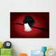 Top Hat White Gloves Wall Mural