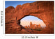 Turret Arch Trough North Window Wall Mural