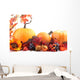 Pumpkins and Autumn Decorations