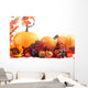 Pumpkins and Autumn Decorations