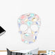 Skull with Gemstones Pattern