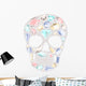 Skull with Gemstones Pattern