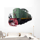 Old green locomotive Wall Decal