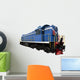 Blue Locomotive Wall Decal