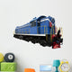 Blue Locomotive Wall Decal