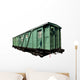 Green Passenger Train Car