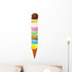 Eight Scoops of Ice Cream Wall Decal