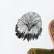 Bald Eagle Head as Wall Decal