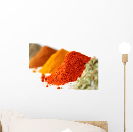 Heaps Various Ground Spices