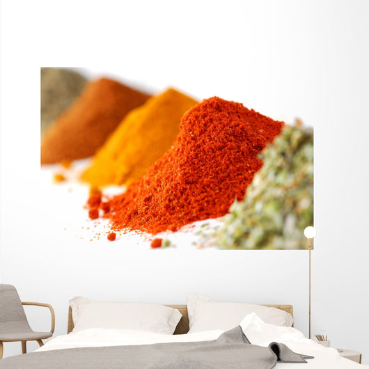 Heaps Various Ground Spices