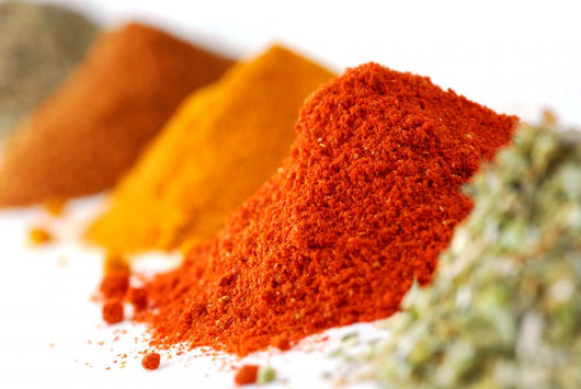 Heaps Various Ground Spices