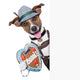 oktoberfest dog Wall Decal