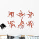 monkeys Wall Decal