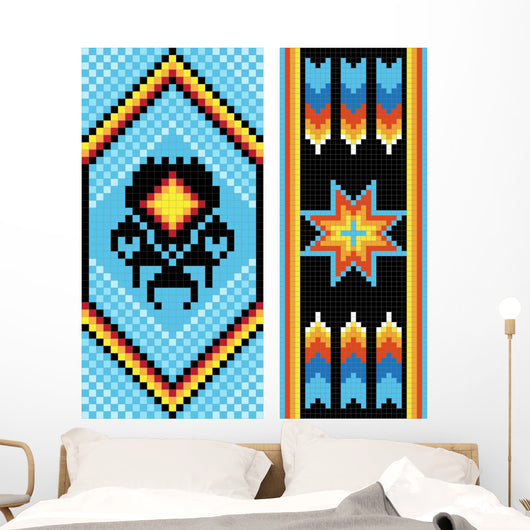 Traditional Native Wall Mural