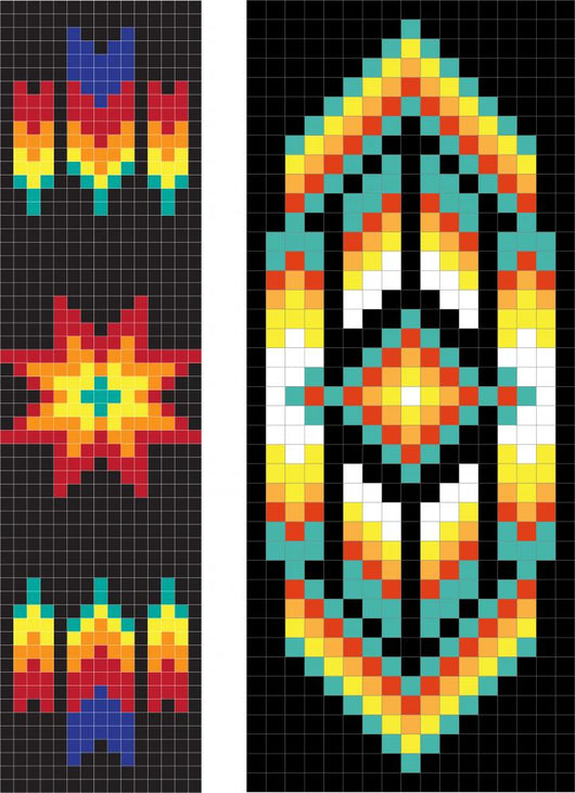 Traditional Native Wall Mural