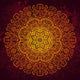 Vintage antique golden ornament background Wall Mural