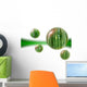 bamboo orbs Wall Mural