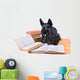 Reading Dog Wall Mural