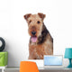 Nice airedale terrier breed dog Wall Decal