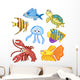 Sea Animals Set with