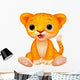 Cute Baby Lion Cartoon