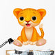Cute Baby Lion Cartoon