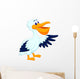 Pelican Bird Cartoon Waving