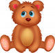 Cute Baby Bear Cartoon