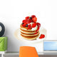 Strawberry Pancakes Wall Decal