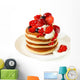 Strawberry Pancakes Wall Decal