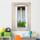 Traditional Window Whith Flowers