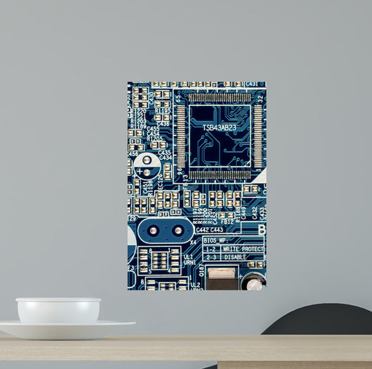 Computer Board Close-up