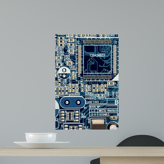 Computer Board Close-up