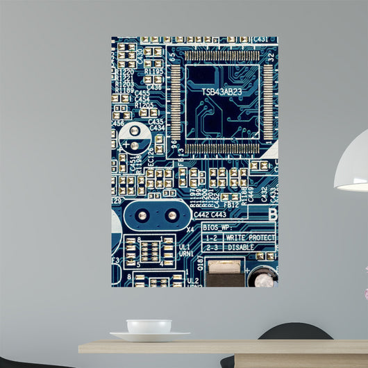 Computer Board Close-up