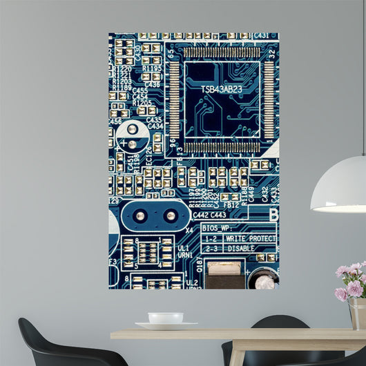 Computer Board Close-up