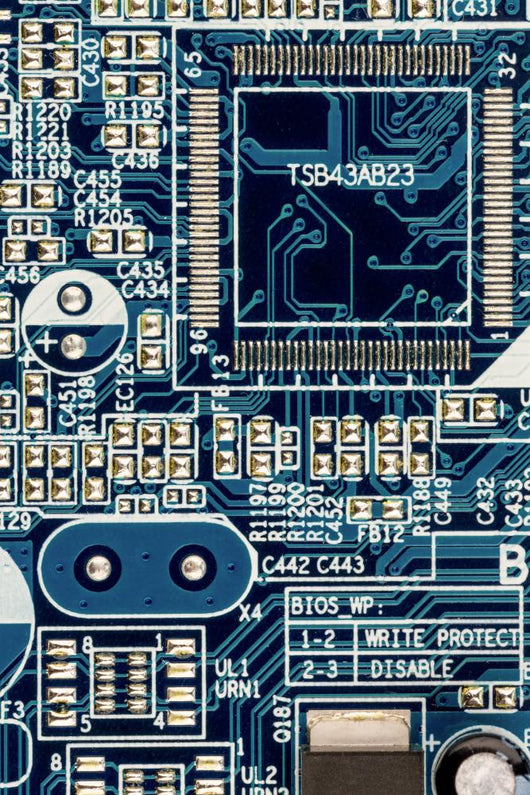 Computer Board Close-up