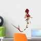 Koi Mermaid Wall Decal