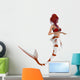 Koi Mermaid Wall Decal