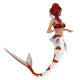 Koi Mermaid Wall Decal