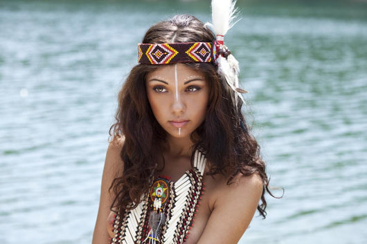 Young Woman Costume American
