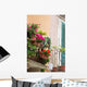 Gerani Su Balcone Wall Mural