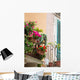 Gerani Su Balcone Wall Mural