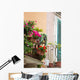 Gerani Su Balcone Wall Mural