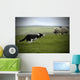 Sheepdog Working Sheep Wall Mural