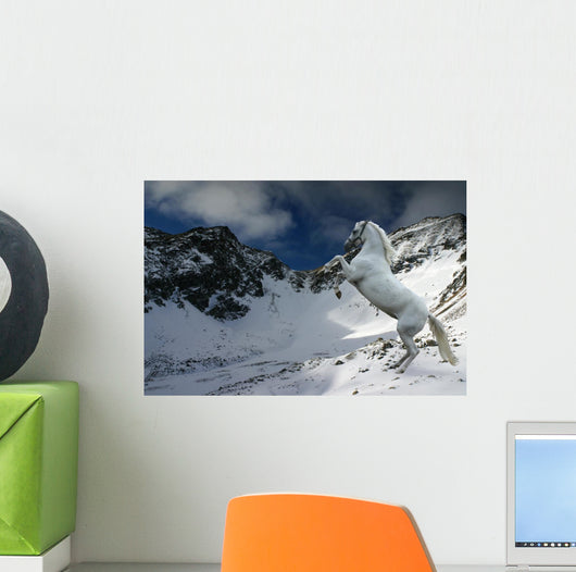 Winter Horse Wall Mural