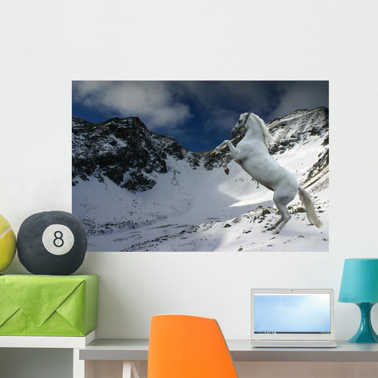 Winter Horse Wall Mural