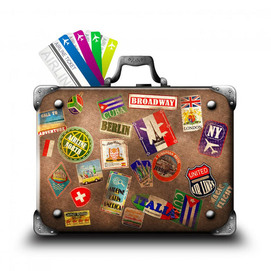 Bag and Air Tickets